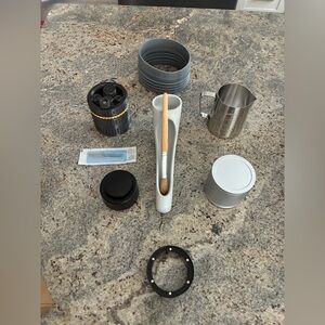 58mm Tamper Distributor Dosing Funnel Shaker Cup Needle Milk Cup Grinder Bellow